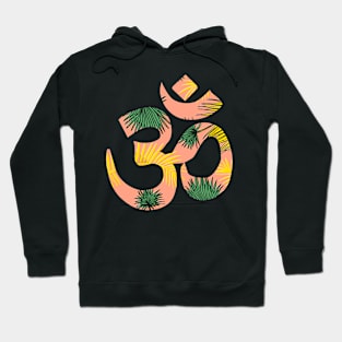 Om Leaves Hoodie